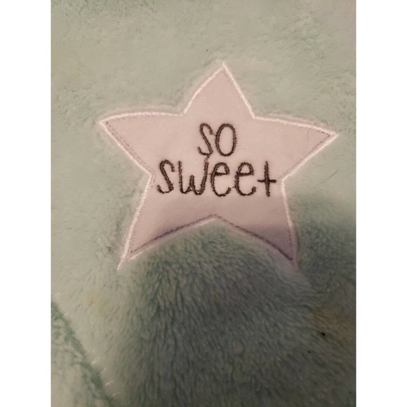 Baby Plushie Blankie Blue So Sweet 14" - Picture 3 of 3